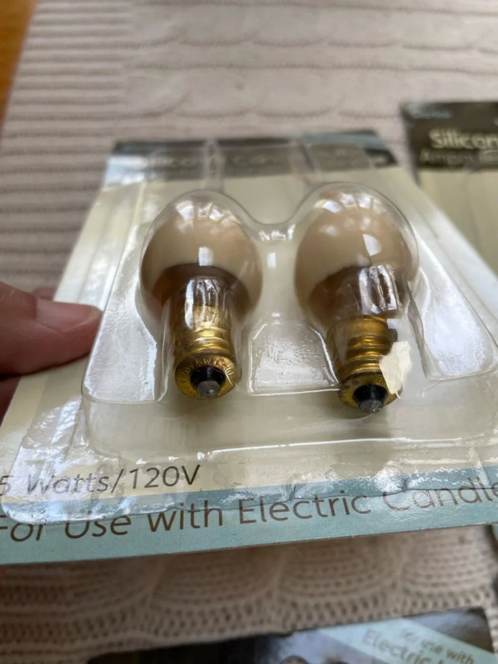 NIB Darice old stock primitive silicon candle light bulbs. 12 bulbs in total.